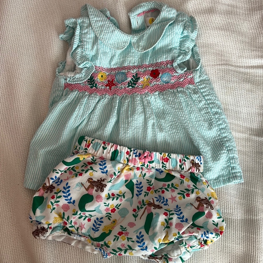 Baby Boden Mermaid outfit